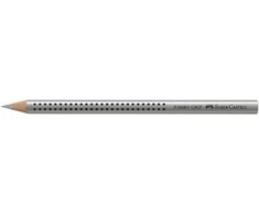 Akvarelinis pieštukas Faber-Castell GRIP Jumbo, 1vnt, sidabro sp.