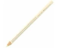 Akvarelinis pieštukas Faber-Castell Grip Jumbo, 1vnt, baltas