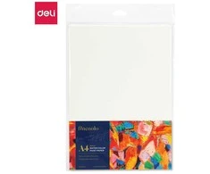 Deli Akvarelinis popierius, A4, 300g, neklijuoti lapai,16 vnt