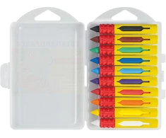 *Aliejinės pastelės EberhardFaber, Colori, 10 spalvų