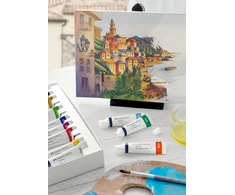 Aliejiniai dažai Faber-Castell, 12 spalvų, 9ml