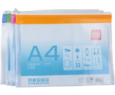 Aplankas - kišenė DELI 5830, A4, su užtrauktuku