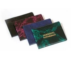 Aplankas moksleivio pažymėjimui, A6, PVC, blizgančiu viršeliu
