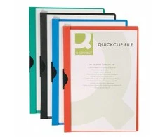 Office Products **Aplankas su spaustuku šone Niceday, A4, žalios spalvos, laiko iki 30 lapų