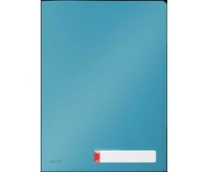 Aplankas vokelis Leitz Cosy Privacy su 3 skirtukais,L formos, A4, ramios mėlynos spalvos