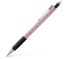 Automatinis pieštukas Faber-Castell Grip 1347, 0.7mm, tamsiai rožinės spalvos