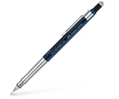 Automatinis pieštukas Faber-Castell TK-FINE VARIO L, 0.5mm, tamsiai mėlynos spalvos