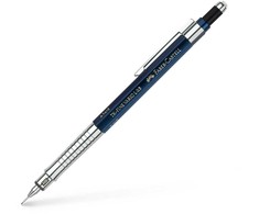 Automatinis pieštukas Faber-Castell TK-FINE VARIO L, 0.5mm, tamsiai mėlynos spalvos