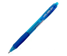 *Automatinis tušinukas Cello Jetta Gel, gelinis, 0.7mm, mėlynas