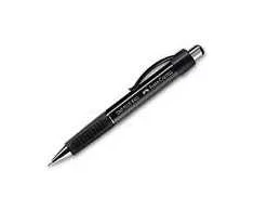 Automatinis tušinukas Faber-Castell Grip Plus Ball 1407, 0,7mm, mėlynos spalvos, juodos spalvos korpusas