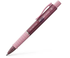 Automatinis tušinukas Faber-Castell PolyBall View, rožinės spalvos