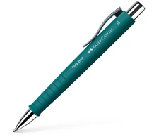Automatinis tušinukas Faber-Castell PolyBall, XB, 0.6mm, smaragdo žalios spalvos