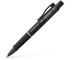 Automatinis tušinukas Faber-Castell PolyBall View, juodos spalvos