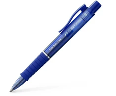 Automatinis tušinukas Faber-Castell PolyBall View, mėlynos spalvos