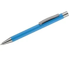 Automatinis tušinukas Goma, metalinis, gumuotas, žydros spalvos