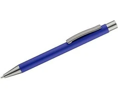 Automatinis tušinukas Goma, metalinis, gumuotas, tamsiai mėlynos spalvos