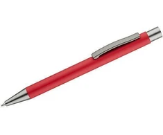 Automatinis tušinukas Goma, metalinis, gumuotas, raudonos spalvos