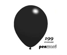Balionai 12" Penword 100vnt juodi