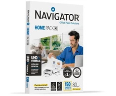 Biuro popierius NAVIGATOR HOME PACK XS A4, 80 g/m2, 150 lapų