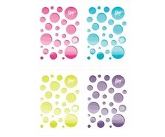 Bloknotas College Circles, A4, 50 lapų, langeliais, klijuotas viršuje