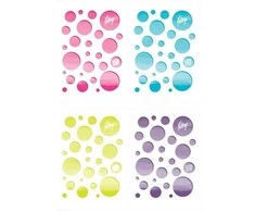 Bloknotas College Circles, A6, 50 lapų, langeliais, klijuotas viršuje