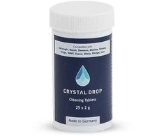 CRYSTAL DROP valymo tabletės (25 vnt. x 2 g)