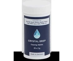 CRYSTAL DROP valymo tabletės (25 vnt. x 2 g)