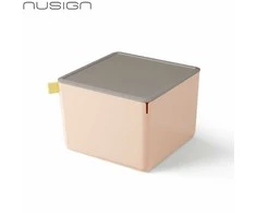 Daiktadėžė Nusign 212x212x153mm, rožinės spalvos