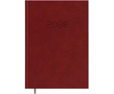 Darbo kalendorius Timer Daytime Baladek 2027 m., A5, PVC viršelis, vyšninės spalvos