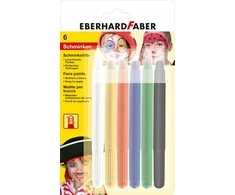 Dažai-kreidelės veidui EberhardFaber, 6 spalvų