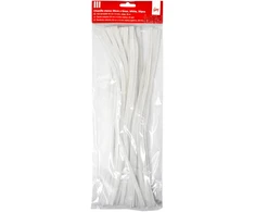 Dekoracija Pom-Pom College 30 cm x 3 mm 30 vnt baltos spalvos