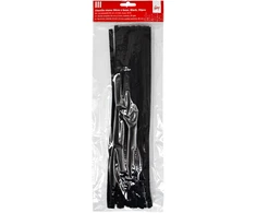 Dekoracija Pom-Pom College 30 cm x 3 mm 30 vnt juodos spalvos