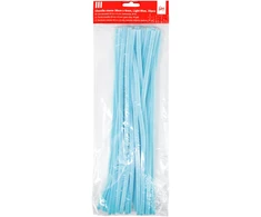 Dekoracija Pom-Pom College 30 cm x 3 mm 30 vnt šviesiai mėlynos spalvos