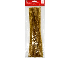 Dekoracija Pom-Pom College 30 cm x 6 mm 30 vnt auksinės spalvos