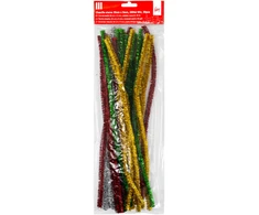 Dekoracija Pom-Pom College 30 cm x 9 mm 30 vnt metalo spalvos