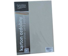 Galeria Papieru Dekoratyvinis kartonas Argo Florida, A4, 250g, 20 lapų, kreminės spalvos