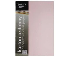 Galeria Papieru Dekoratyvinis kartonas Millenium, rausvos spalvos, 20 vnt.