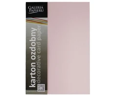 Galeria Papieru Dekoratyvinis kartonas Millenium, rausvos spalvos, 20 vnt.