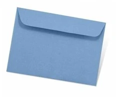 Dekoratyvinis vokas Artoz C6, 114x162mm, 100g, šviesiai mėlynos spalvos, 1vnt