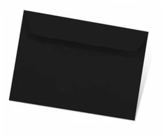 Dekoratyvinis vokas Artoz C6, 114x162mm, 100g, juodos, 1vnt