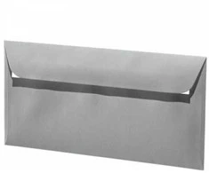 Dekoratyvinis vokas Artoz C65, 114x224mm, 100g, pilkos spalvos, 1vnt
