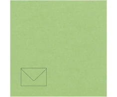Dekoratyvinis vokas Paper Poetry C7, 110x75mm, 100g, salotinės spalvos, 1vnt