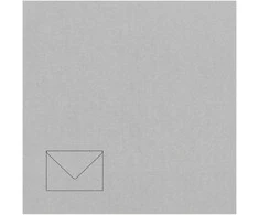 Dekoratyvinis vokas Artoz C7, 110x75mm, 100g, šviesiai pilkos spalvos, 1vnt