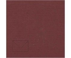 Dekoratyvinis vokas Artoz C7, 110x75mm, 100g, bordo spalvos, 1vnt