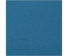 Dekoratyvinis vokas Paper Poetry C7, 110x75mm, 100g, jūros mėlynos spalvos, 1vnt