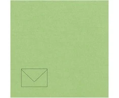 Dekoratyvinis vokas Paper Poetry C7, 110x75mm, 100g, salotinės spalvos, 1vnt