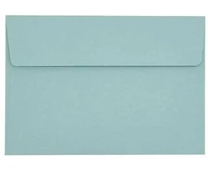 Dekoratyvinis vokas Paper Poetry C7, 110x75mm, 100g, turkio spalvos, 1vnt