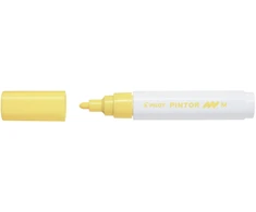 Dekoratyvinis žymeklis Pilot Pintor, 1,4mm, geltonos spalvos