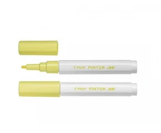 Dekoratyvinis žymeklis Pilot Pintor, 1mm, pastelinės geltonos spalvos