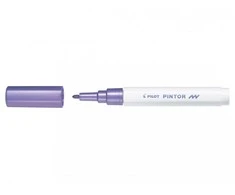 Dekoratyvinis žymeklis Pilot Pintor, 1mm, metalikos violetinės spalvos